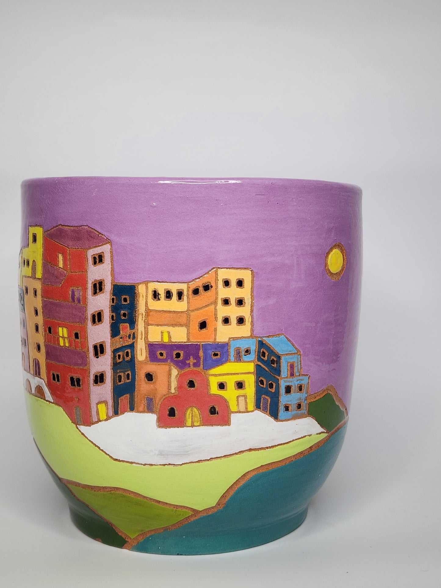 Sea Side City Pot