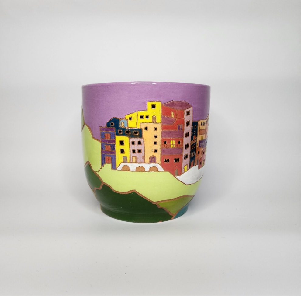 Sea Side City Pot